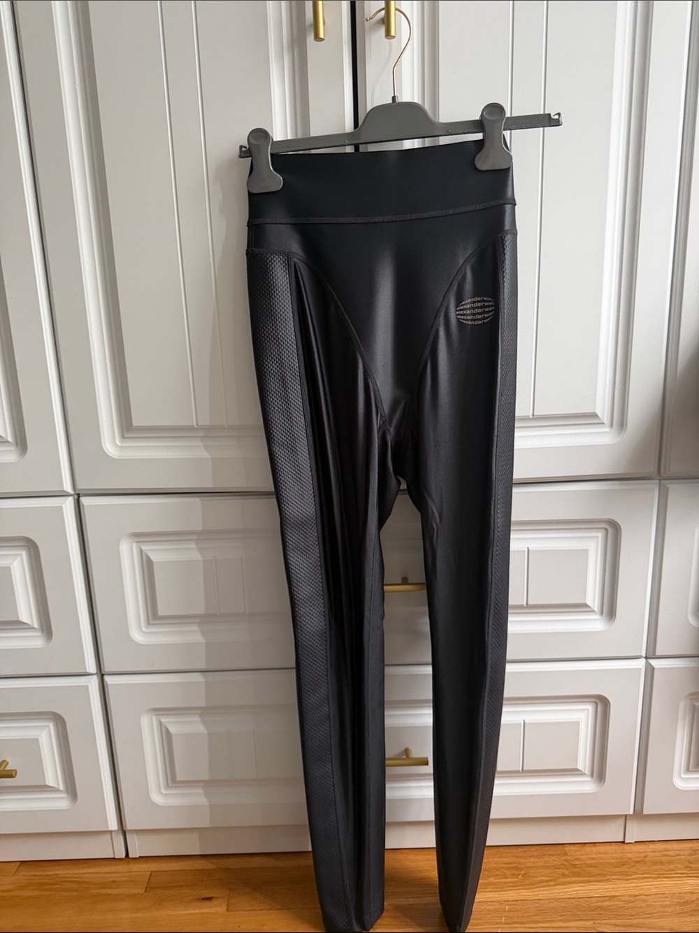 Alexander Wang Black Sculpted Ponte Leggings